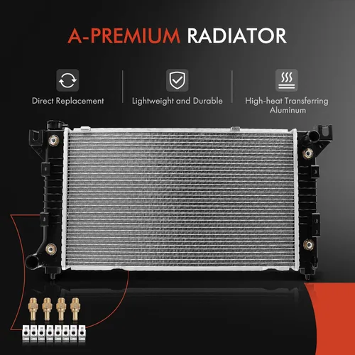 Miniatura 7 de A-Premium Radiador de refrigerante de motor con enfriador de aceite compatible con Dodge Grand Caravan y Chrysler Town & Country y Plymouth Grand