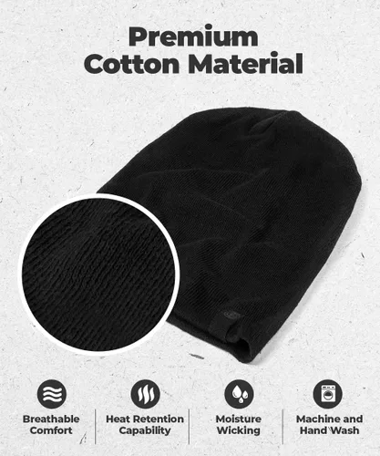 Miniatura 2 de Gorro cálido y holgado Gorro diario deliciosamente suave en cuchillo fino