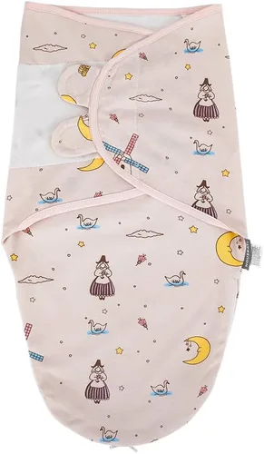 HOUSBAY Manta para envolver bebé niño y niña, material súper suave, para recién nacido, ajustable, saco de dormir con cremallera de 2 vías, 1 Cuento