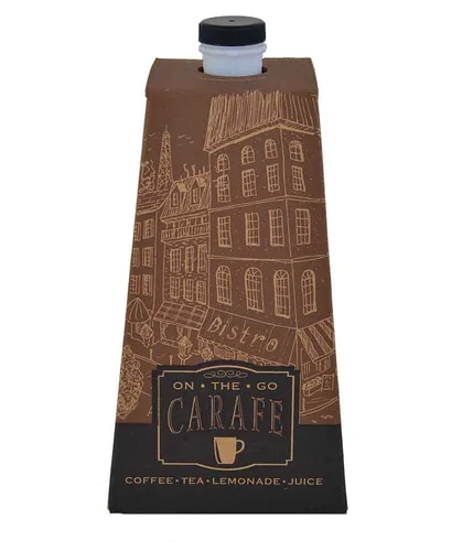 Miniatura 2 de Southern Champion Tray Kraft garrafa de bebidas, corrugado, capacidad de hasta 96 onzas, 4