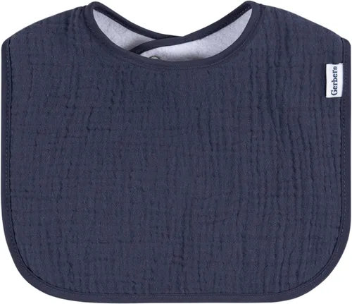Miniatura 9 de Baberos unisex para bebé de muselina Gerber, pack de 8 para babeo