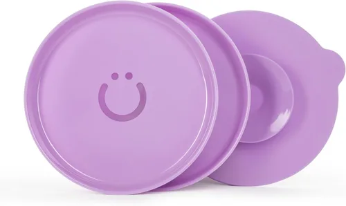 Miniatura 10 de Ubbi Juego de tenedores y cucharas de acero inoxidable para niños pequeños, 4 unidades, asas de silicona de fácil agarre, utensilios