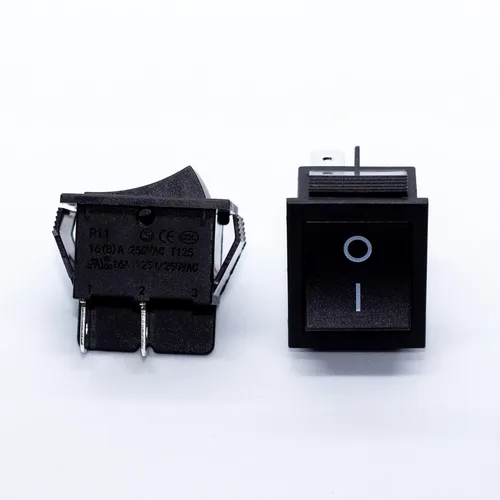 Miniatura 3 de 2 piezas de interruptor de luz de 2 pines botón de arranque para montar en juguetes, piezas de repuesto de coche, vehículos de juguete y accesorios