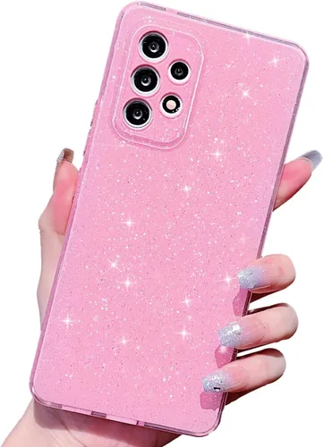 Miniatura 87 de MINSCOSE Funda compatible con Samsung Galaxy A14 5G, bonita funda delgada con purpurina fina, a prueba de golpes, de TPU para mujeres y niñas