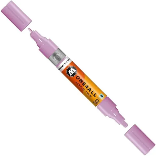Miniatura 5 de Molotow ONE4ALL - Marcador acrílico de doble bomba, puntas de 0.059 in y 0.157 in, luz Amazonas, 1 cada uno (227.423)