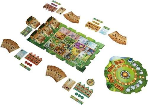 Miniatura 4 de Meadow - Juego de mesa para observar la naturaleza, juego de dibujo y colección de escenarios, exploración estratégica, divertido juego familiar