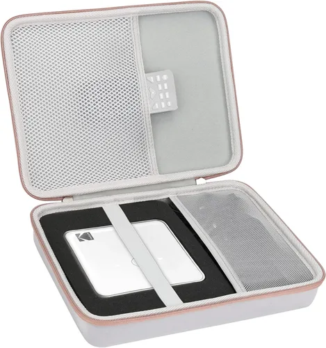 khanka Funda rígida de viaje compatible con proyector de bolsillo Kodak Luma 400/450, proyector de película portátil, solo funda