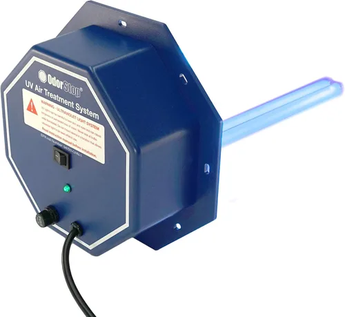 Miniatura 7 de Purificador de aire OdorStop OS7212PRO UV con sensor de flujo de aire de ahorro de energía y bombillas de 12 pulgadas