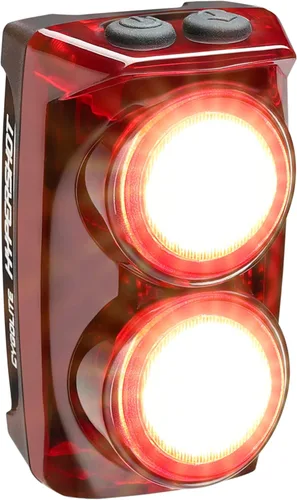 Cygolite Hypershot - Luz trasera para bicicleta de 350 lúmenes, 7 modos nocturnos y diurnos, velocidades de flash ajustables por el usuario,
