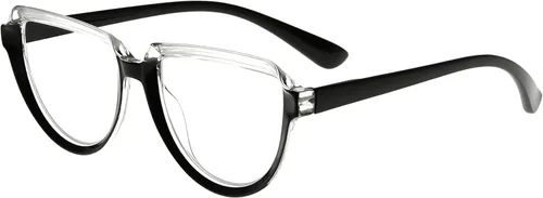 Miniatura 7 de Eyekepper Gafas para Mujeres Lectura - Señoras Media Luna Diseño Lectores - Transparente/Rojo +2.50, Transparente/Rojo