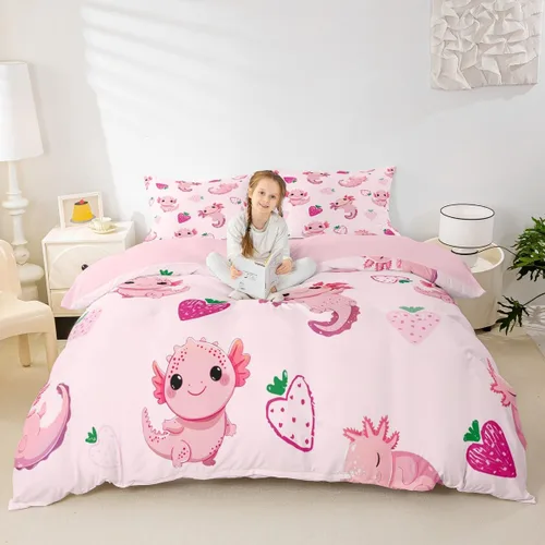 Miniatura 50 de Feelyou Love Gymnastics - Juego de ropa de cama de gimnasia para niñas y niños, ejercicios de suelo, ballet, funda de edredón decorativa de Multi 902