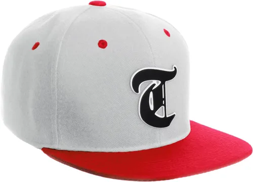 Miniatura 1504 de Daxton Gorra clásica con visera de billete plano con letras del alfabeto inglés antiguo de la A a la Z