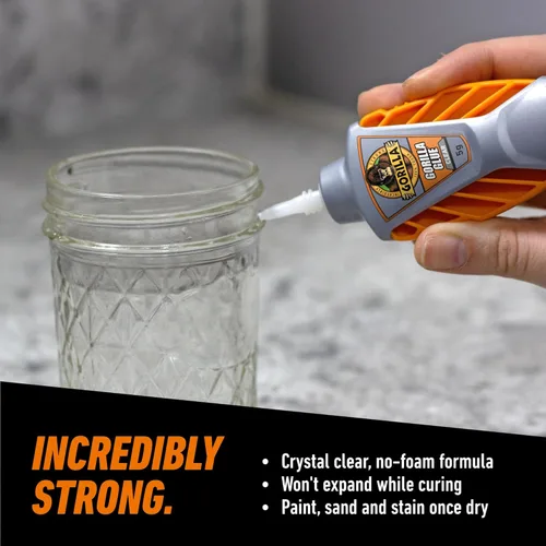 Miniatura 4 de Gorilla Pegamento transparente Micro Precise, 0.18 oz, transparente (paquete de 2)