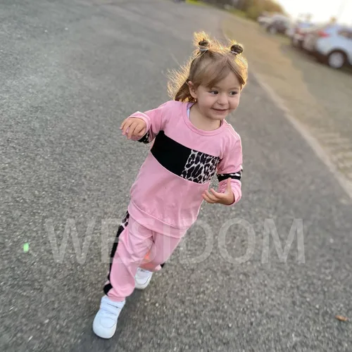 Miniatura 2 de WESIDOM Baby Girl Clothes Sets, 2pcs Autumn Long Sleeve Clothes Outfits Toddler Girl Sweater Sets