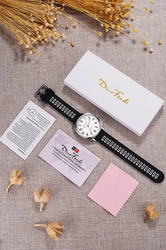 Miniatura 6 de Diaofendi Reloj de enfermera impermeable para profesionales médicos, mujeres y hombres, 24 horas con segunda mano, esfera militar fácil de leer