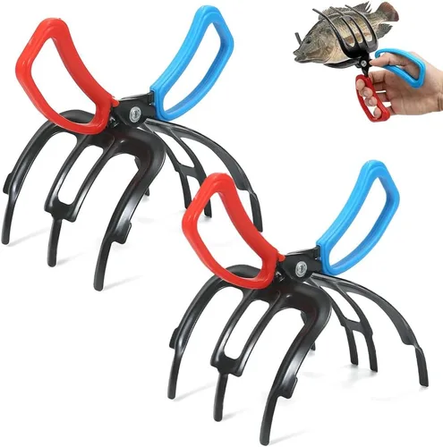 Miniatura 11 de FXOICMI Pinza de Pesca de 3 Garras, Alicates de Pesca de Metal, Herramienta de Agarre de Pesca Antideslizante, Pinzas de Pesca Multifuncionales