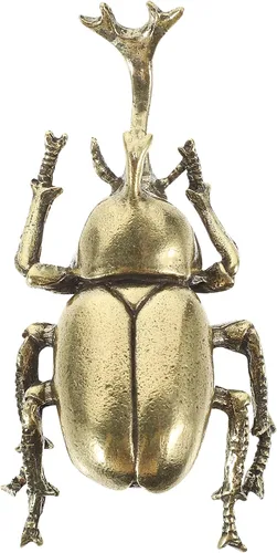 IMIKEYA Escarabajo modelo Escarabajo Té para mascotas Vintage Té Artesanía de mascotas Estatua de la vendimia Escultura de animales pequeños