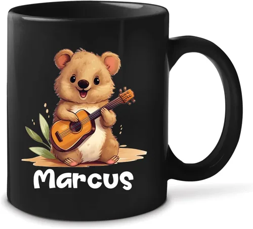 Miniatura 21 de Taza de té personalizada para amantes del tigre con nombre 2023, regalos personalizados para amantes de las mascotas, taza de café de cerámica