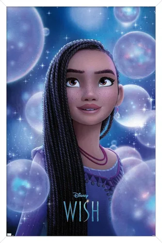 Miniatura 13 de Trends International Disney Wish Asha - Póster de pared de una hoja Paquete de póster y clip