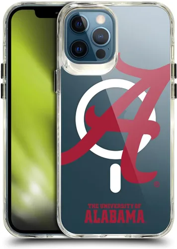 Miniatura 198 de Head Case Designs Funda de gel suave con licencia oficial de la Universidad de Alabama UA Collage compatible con Apple iPhone 13 Pro Max