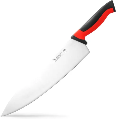 Miniatura 11 de Cuchillo de chef de 12 pulgadas, hoja de acero inoxidable de alto carbono certificada NSF – Mango ergonómico codificado por colores, cuchillo