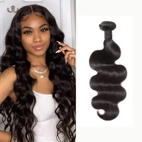 Miniatura 25 de Deep Curly Hair Bundle Brazillian Virgin Hair Weft Supplier 1pcs 12 Inch 1B Black 100g Soft Remy Hair Bundles