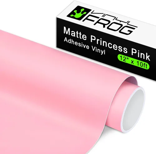 Miniatura 12 de VINYL FROG Rollo de vinilo morado lila mate, 12 pulgadas x 10 pies, impermeable, resistente a los arañazos, compatible con la mayoría de máquinas
