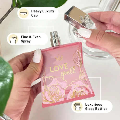 Miniatura 5 de Eternal Fragrance - Hechizo de amor eterno - Inspirado en el perfume de flores blancas Gourmand de diseñador - 3.4 oz (3.4 fl oz) - EDP - Larga