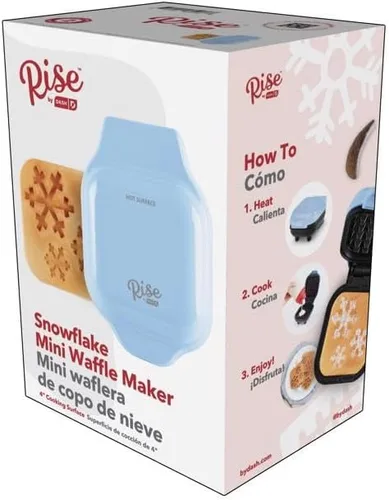 Miniatura 4 de Rise by Dash RMWS001GBSD06 Mini waflera de nieve - Cantidad 1