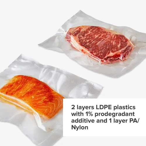 Miniatura 3 de Anova Culinary Bolsas para selladora al vacío de precisión (precortadas), transparentes