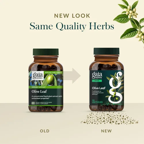 Miniatura 6 de Gaia Herbs Olive Leaf - Apoyo tradicional para la salud inmunológica, suplemento para el sistema inmunológico con extracto de hoja de oliva