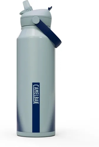 Miniatura 30 de CamelBak - Thrive - Botella de agua con tapa y pajilla, 20 onzas - Aislante de acero inoxidable, color negro
