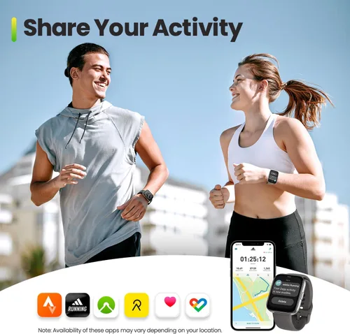 Miniatura 5 de Amazfit Bip 5 Core - Reloj inteligente para hombres y mujeres de 46mm, duración de la batería de 11 días, rastreador de actividad física con más