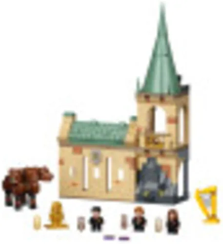 Miniatura 4 de LEGO Harry Potter Hogwarts: Fluffy Encounter 76387 Kit de construcción; juego de Hogwarts para perros de 3 cabezas; juguete genial y coleccionable