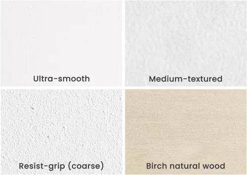 Miniatura 7 de Da Vinci Pro Panel de madera de abedul de 7/8 pulgadas de profundidad, panel individual de 6 x 6 pulgadas, textura fina, resistente a