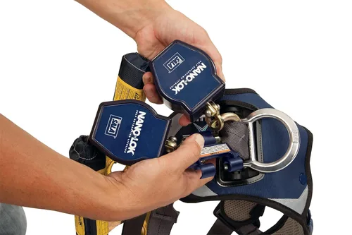 Miniatura 2 de 3M DBI-SALA Nano-Lok 3100087 - Conector para líneas de vida autorretráctiles Nano-Lok, conector de doble pierna, azul