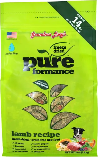 Miniatura 12 de GRANDMA LUCY'S 844214 Pureformance Alimento de cordero sin granos para perros, 10 libras