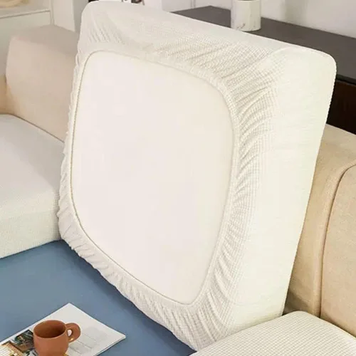 Miniatura 20 de Funda elástica para cojín de sofá, funda protectora para muebles de sofá, funda de asiento de sofá, estampado floral con parte inferior elástica, #17