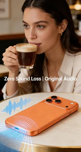 Miniatura 4 de Funda antipolvo de metal para altavoz iPhone 17 Pro Max, protector de malla antipolvo, cero pérdida de sonido, ajuste invisible, compatible