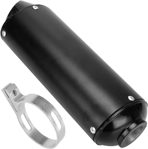 Miniatura 2 de FVRITO Silenciador de escape de 28 mm 1.1 pulg. y abrazadera con junta para 50 cc 110 125 cc Coolster Sport-B Taotao Chinese Dirt Pit Bike Venom ATV
