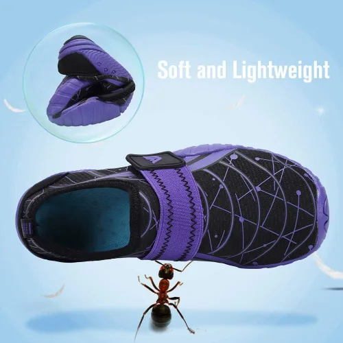 Miniatura 2 de CIOR Zapatos de agua ligeros para niños y niñas, tenis acuáticos para la playa (niños pequeñosniños grandes)