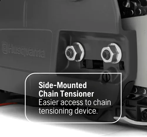 Miniatura 8 de Sierra eléctrica Husqvarna 460 Rancher a gas, 60.3 cc 3.6 HP, motor 2-ciclo X-Torq, motosierra de 24 pulgadas con bomba de aceite ajustable
