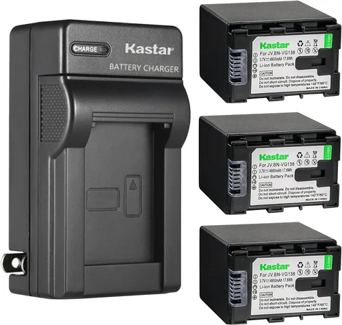 Miniatura 7 de Kastar Reemplazo del cargador de batería de pared AC para JVC GZ-MS216 GZ-MS216AEU GZ-MS216BEU GZ-MS216REU GZ-MS216SEU GZ-MS230 GZ-MS230AU