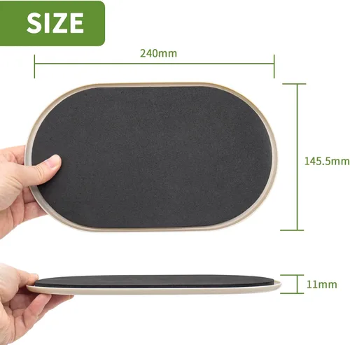 Miniatura 2 de Deslizadores de muebles para alfombra 4 piezas - 9 1/2 pulgadas Deslizadores para mover muebles, protectores de pisos para patas de sillas - Mueve