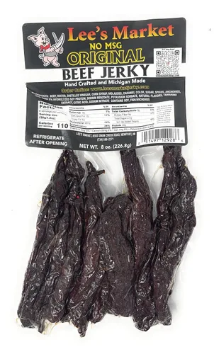 Miniatura 26 de Lee's Market Carne seca de rábano picante - Suave y tierna - Bocadillo saludable bajo en carbohidratos y sin gluten - Apto para paleo y keto