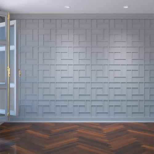 Miniatura 24 de Ekena Millwork WALW12X12X0375SHFWA Sheffield Paneles de pared decorativos de 3/8 pulgadas en T, 11 3/8 pulgadas de ancho x 11 3/8 pulgadas de alto