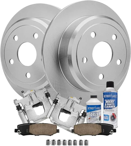 Miniatura 98 de Detroit Axle - Rotores de freno para Ford Mustang 2015 2016 2017 2018 2019 2020 2021 2022 2023 Rotores de freno de disco 2016 2017 2018 2019