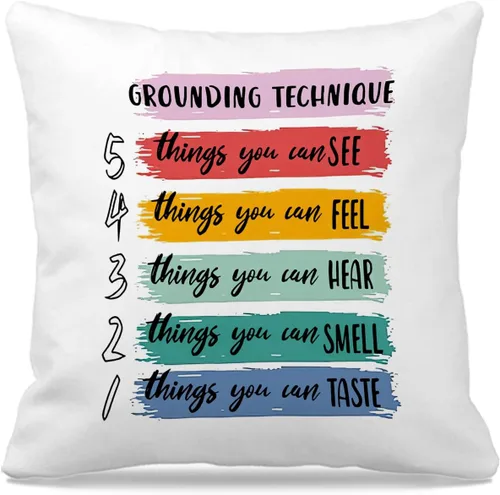 Miniatura 6 de Nogrit Fundas de almohada inspiradoras de 18 x 18 pulgadas, regalos para mujeres y hombres, regalos de aliento y motivacionales, por si acaso nadie