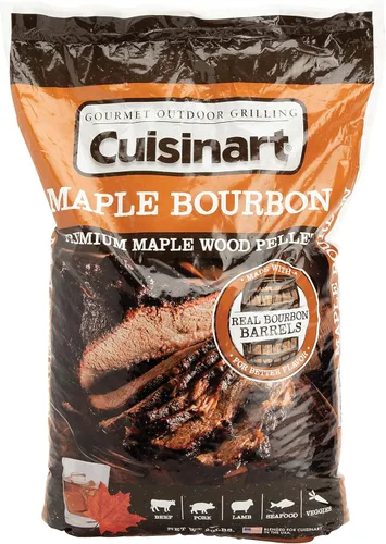 Miniatura 13 de Cuisinart Gránulos para ahumar de ron cereza prémium para barbacoa, bolsa de 20 libras