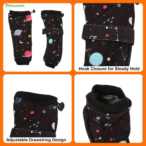 Miniatura 7 de PetWarm Juego de 4 fundas de recuperación para perros, funda para patas de perro, ideal para comodidad y apoyo durante la recuperación de mascotas